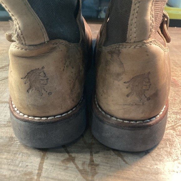 Chippewa square toe snake boots / engineer boots 9 women’s/8 men’s - Picture 3 of 8